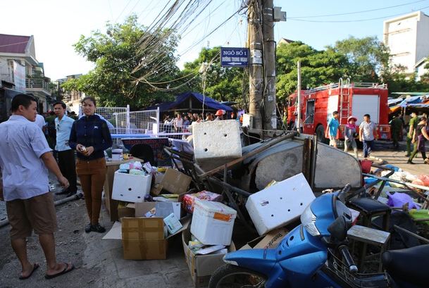 Một số vật dụng khác may mắn được đưa đưa ra kịp thời