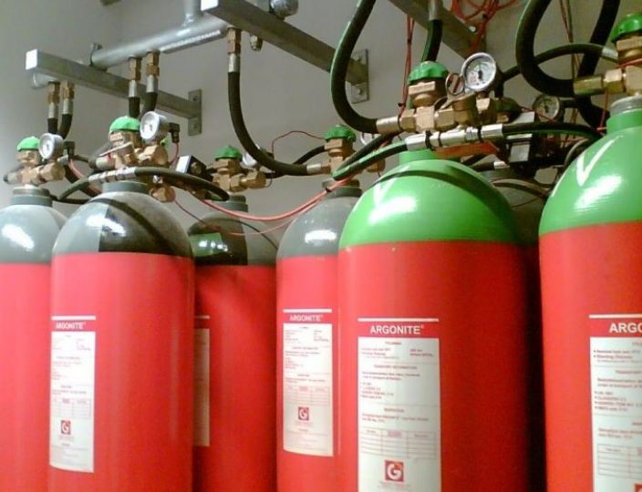 Cấu tạo chính của hệ thống chữa cháy CO2