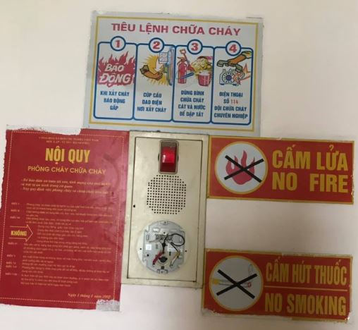 Chuông báo cháy tại tòa nhà