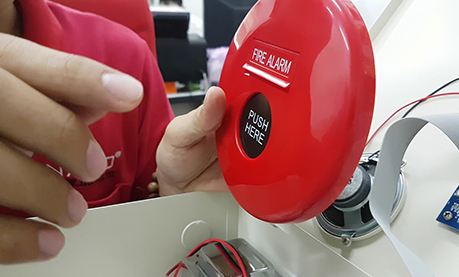 Cách đấu nối, lắp đặt nút nhấn báo cháy