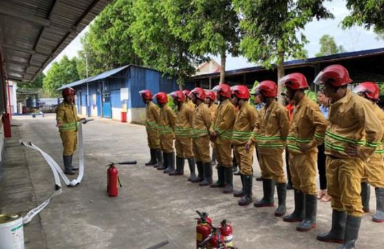 Vai trò quan trọng của đội phòng cháy và chữa cháy cơ sở