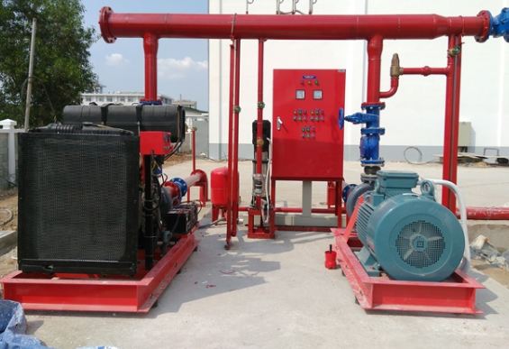 Hệ thống bơm chữa cháy dùng động cơ diesel
