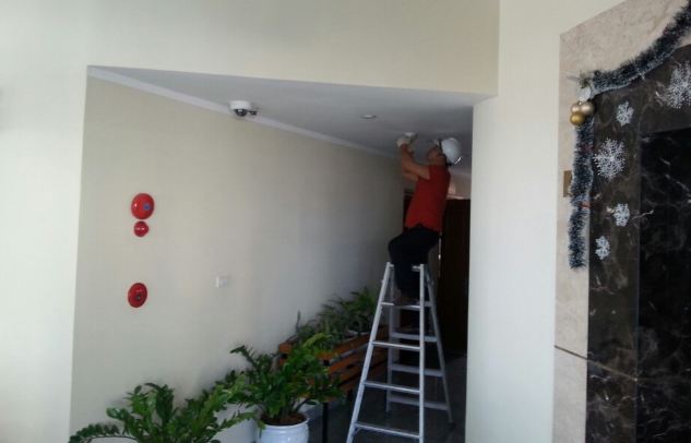 Lắp đặt báo cháy cho các khu sinh hoạt chung