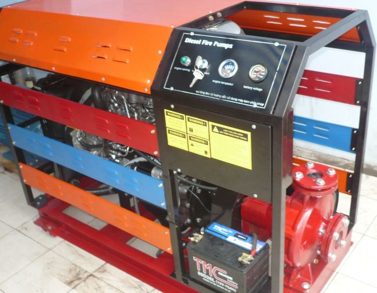 Máy bơm chữa cháy Diesel Hyundai CA 50HP