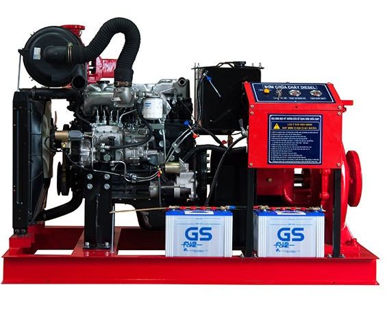 Bơm chữa cháy Diesel Hyndai D4BB - 80HP