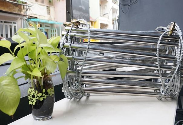Thang dây inox