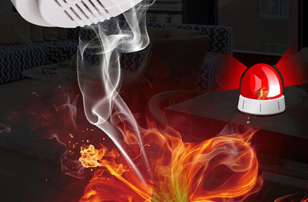 Phát tín hiệu cảnh báo cháy ngay khi có dấu hiệu cháy