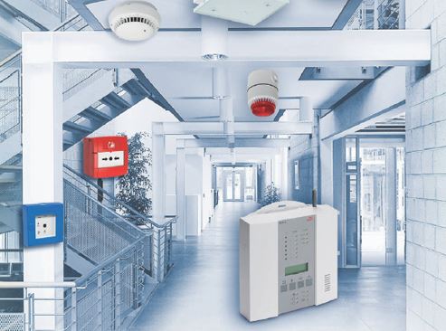 Mô hình thiết bị báo cháy không dây gia đình