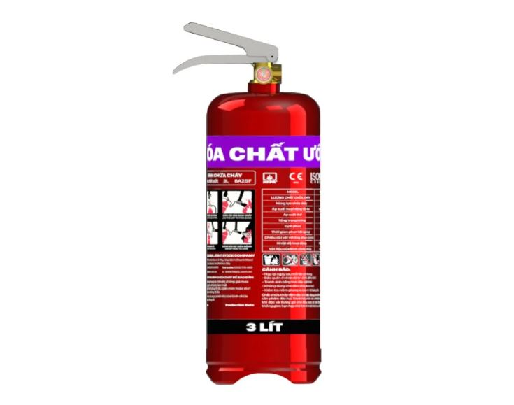 Tổng quan về bình chữa cháy hóa chất ướt