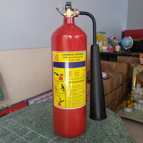 Bình chữa cháy khí CO2 MT3 3kg loại nhỏ