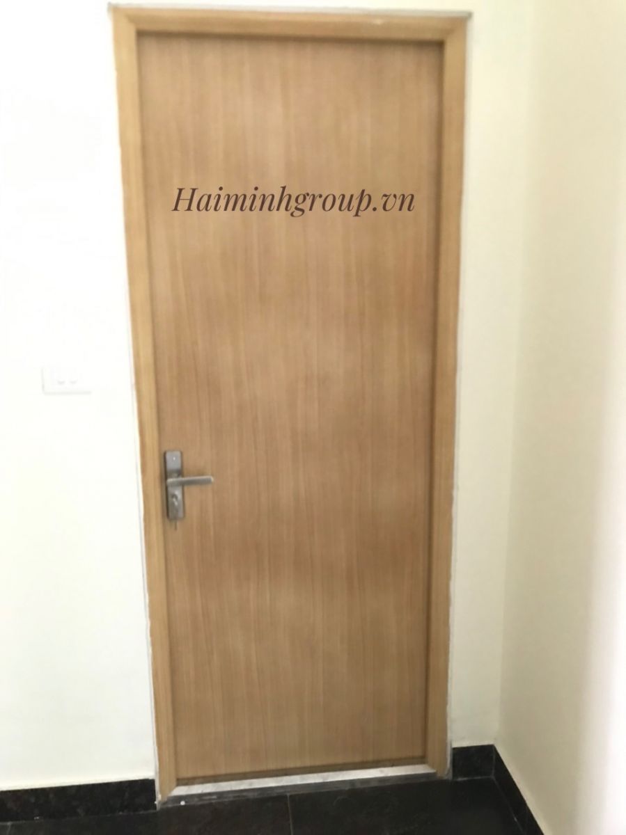Cửa thép chống cháy vân gỗ EI 60 phút