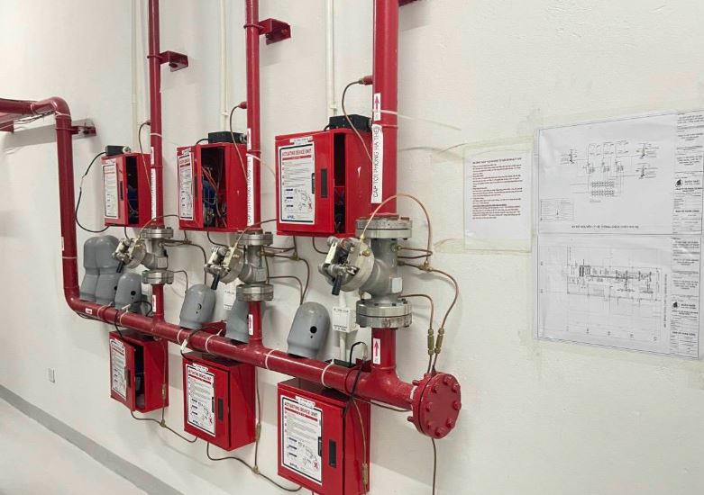 Thi công hệ thống cung cấp nước chữa cháy