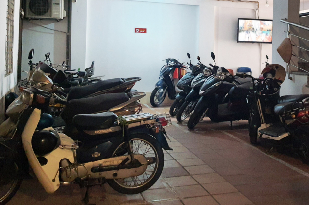 Mỗi căn hộ chung cư mini ở Hà Nội phải có tối thiểu 6 m2 đỗ xe