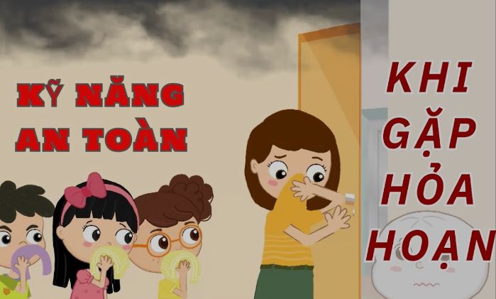 Bổ sung kiến thức cho trẻ về cách thoát hiểm khi xảy ra cháy
