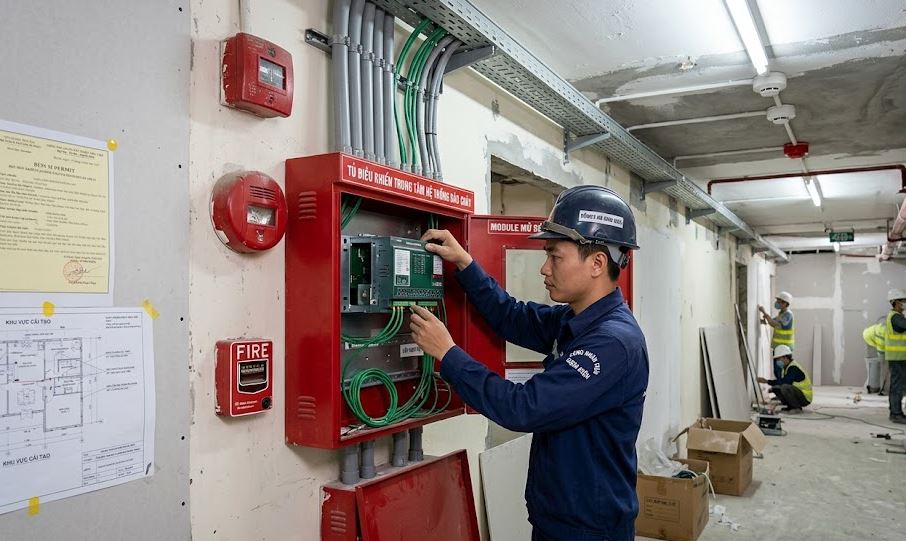 Cách mở rộng hệ thống báo cháy cho công trình cải tạo