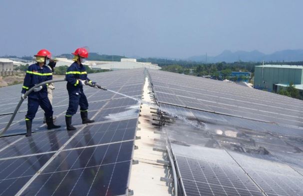 Giải pháp phòng cháy chữa cháy cho năng lượng mặt trời