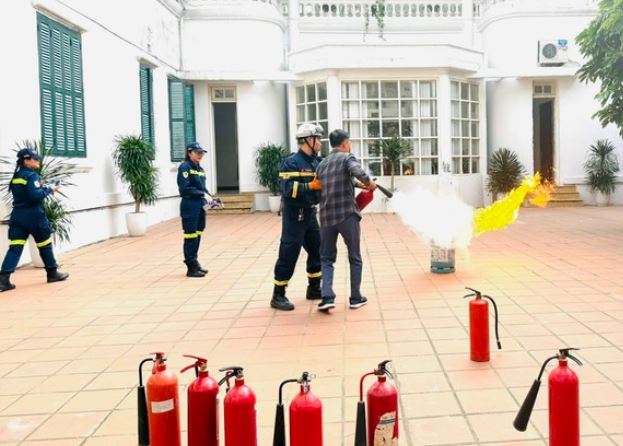 Tăng cường công tác phòng cháy chữa cháy tại trụ sở làm việc