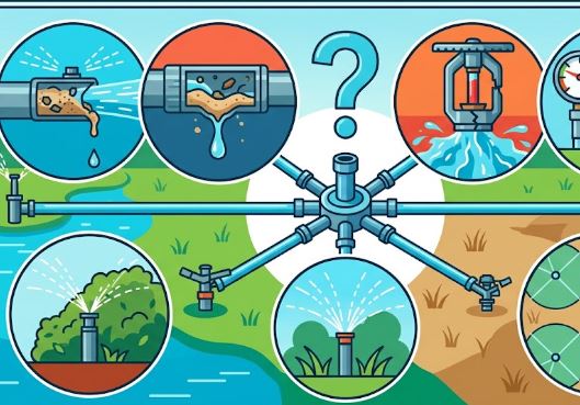 Những nguyên nhân khiến hệ thống sprinkler phun nước không đều