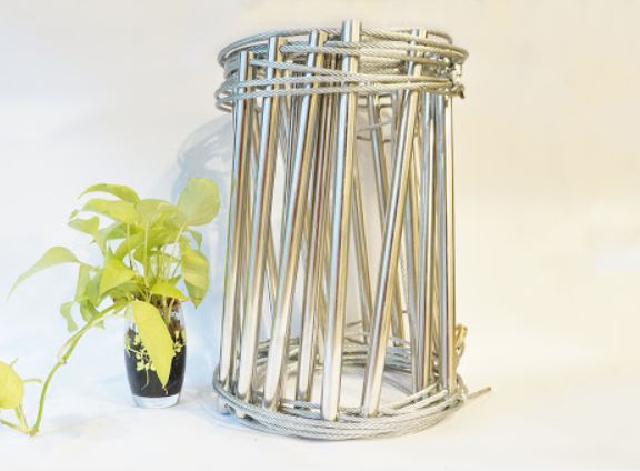 Thang dây cứu hỏa chống cháy inox TDHM01