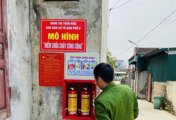 Mô hình tổ liên gia an toàn phòng cháy, chữa cháy