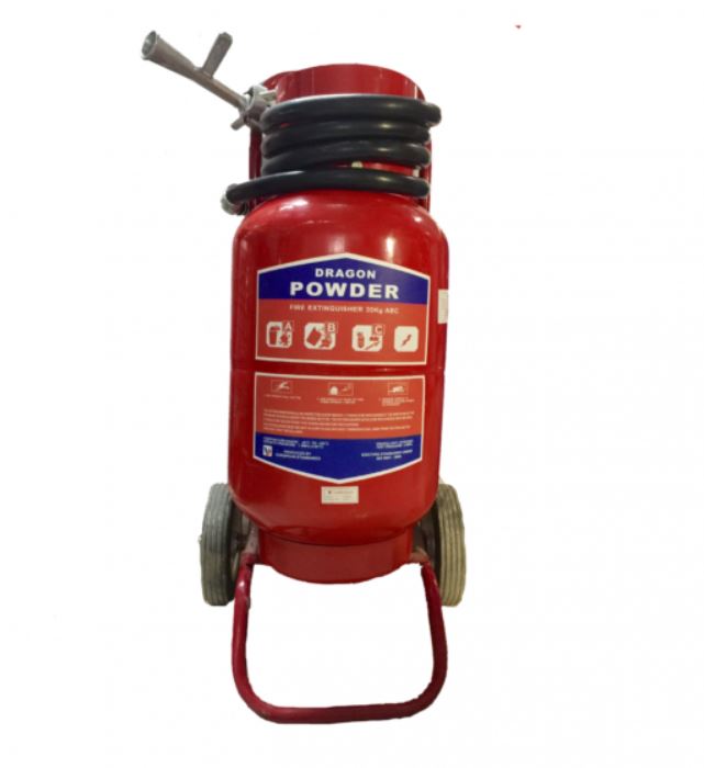 Bình bột chữa cháy xe đẩy ABC 35kg