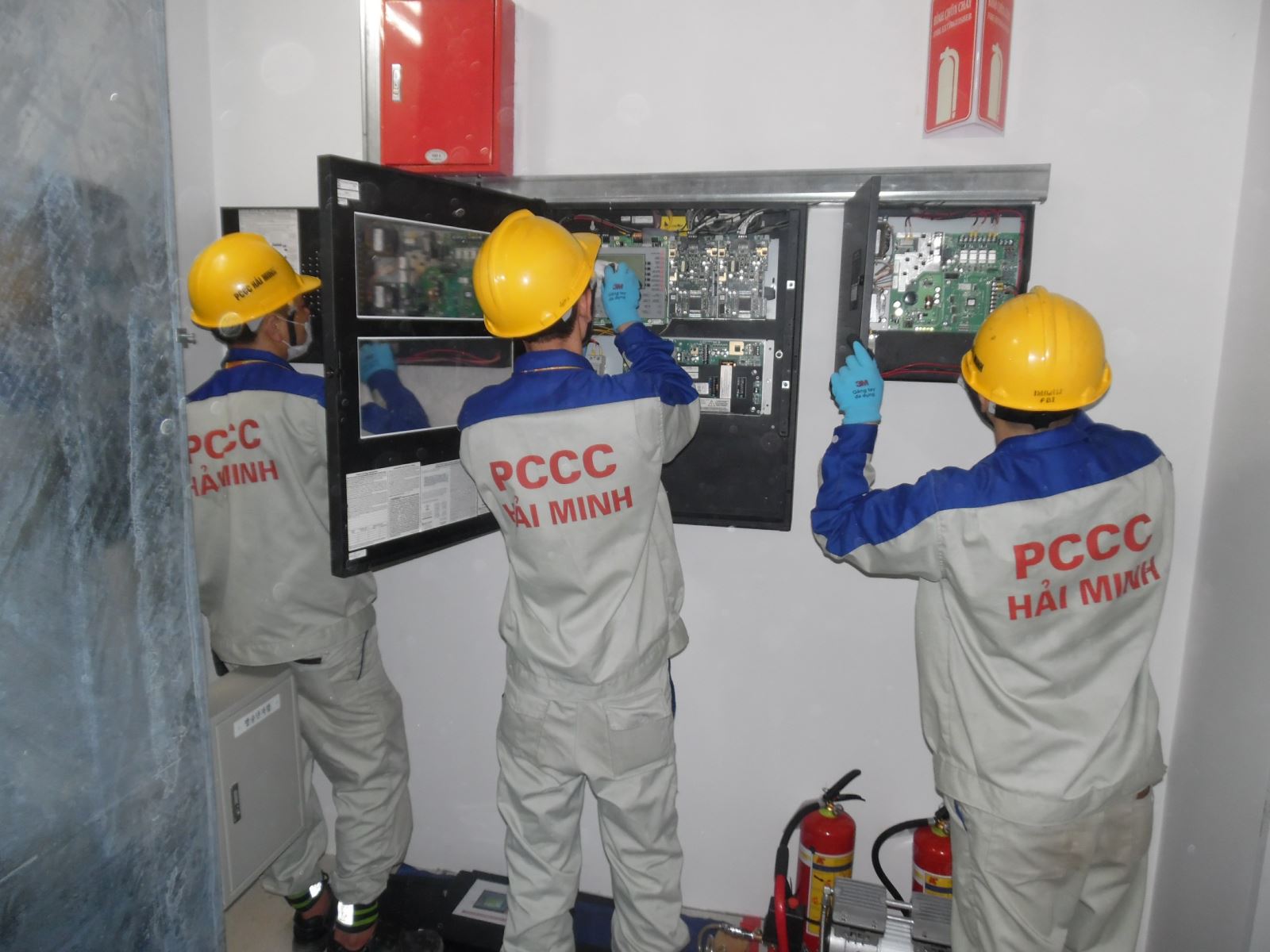 Các bước thực hiện trong thi công dự án phòng cháy chữa cháy