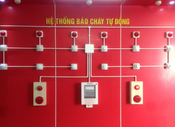 Quy trình thi công, lắp đặt hệ thống báo cháy tự động