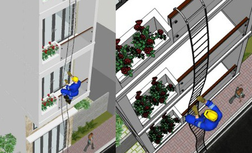 Những thiết bị pccc và thoát hiểm nhà cao tầng nhất định phải có