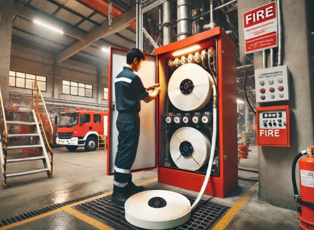 Cách xử lý khi vòi chữa cháy bị rò rỉ nước